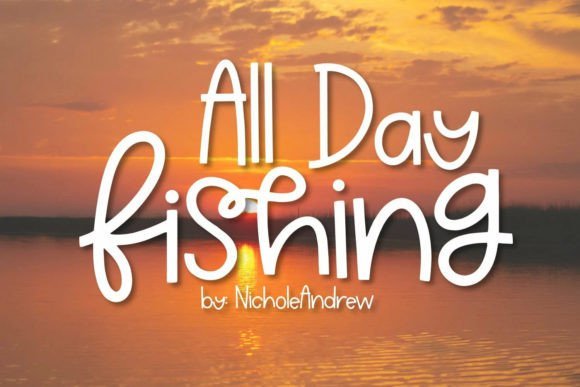All Day Fishing Font - Featured Image