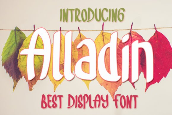 Alladin Font - Featured Image