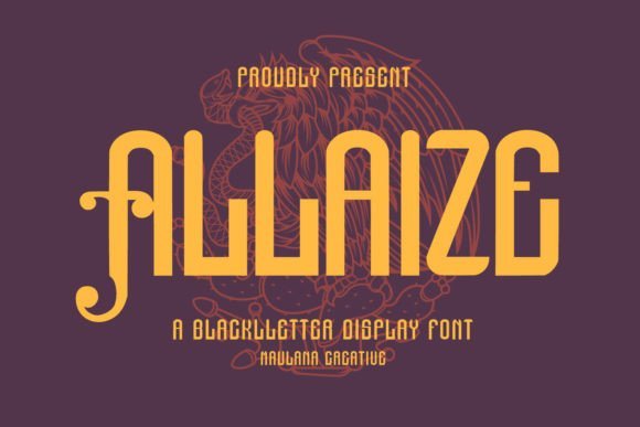 Allaize Font - Featured Image