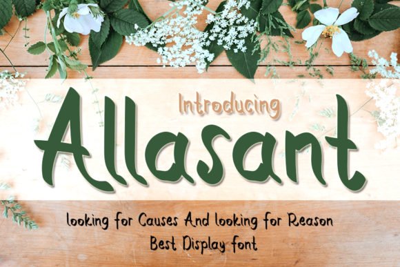 Allasant Font - Featured Image