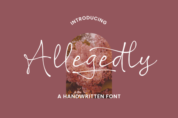 Allegedly Font - Featured Image