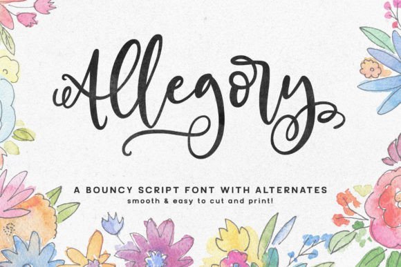 Allegory Font - Featured Image