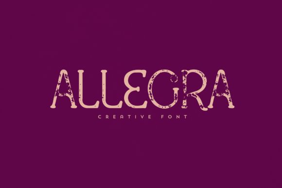 Allegra Font - Featured Image