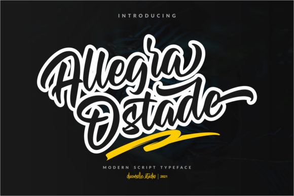 Allegra Ostade Font - Featured Image