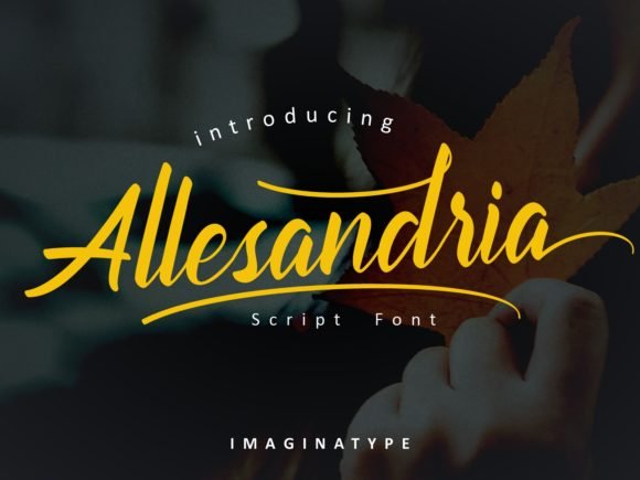 Allesandria Font - Featured Image