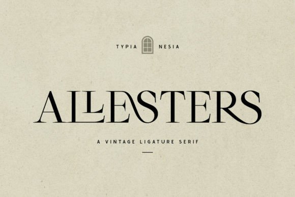 Allesters Font - Featured Image