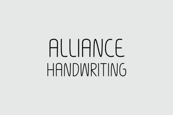 Alliance Font - Featured Image
