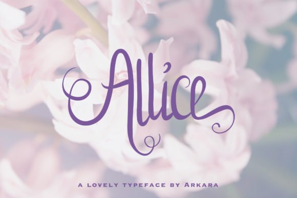 Allice Font - Featured Image