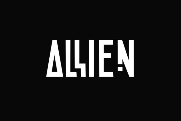 Allien Font - Featured Image