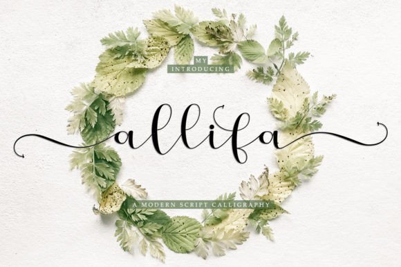 Allifa Font - Featured Image