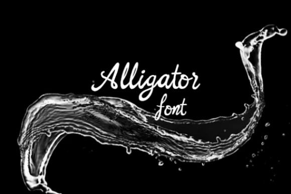 Alligator Font - Featured Image
