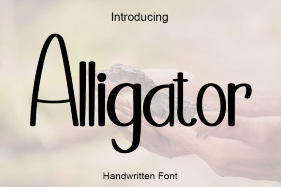 Alligator Font - Featured Image