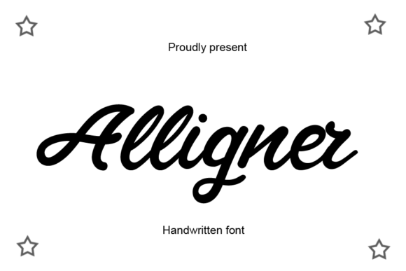Alligner Font - Featured Image