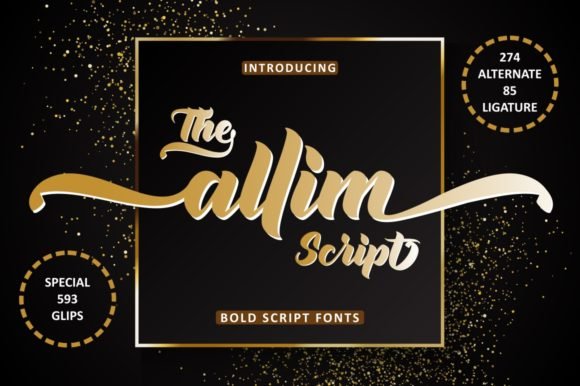 Allim Font - Featured Image