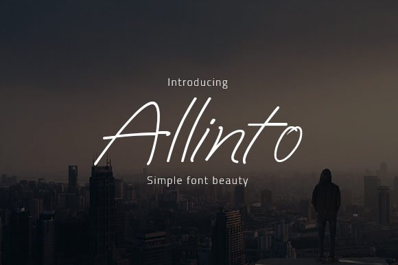 Allinto Font - Featured Image