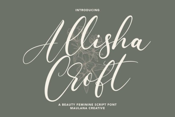 Allisha Croft Font - Featured Image