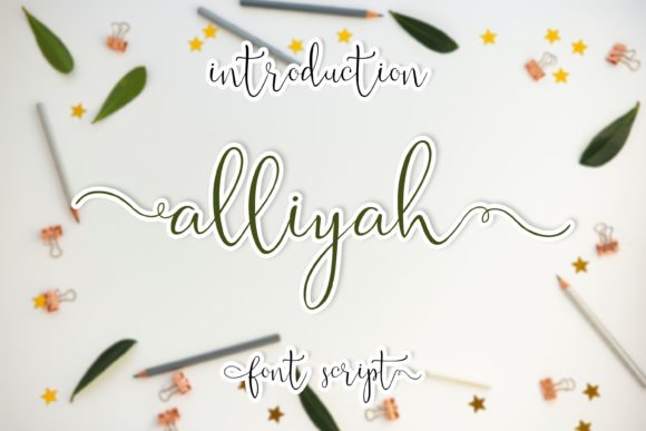 Alliyah Font - Featured Image