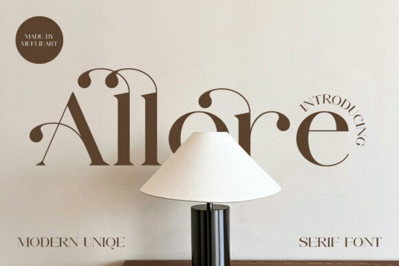 Allore Font - Featured Image