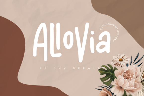 Allovia Font - Featured Image