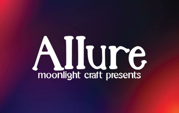 Allure Font - Featured Image