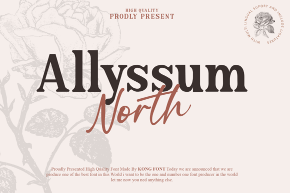 Allyssum North Font - Featured Image