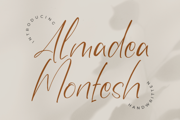 Almadea Montesh Font - Featured Image