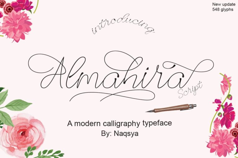 Almahira Font - Featured Image