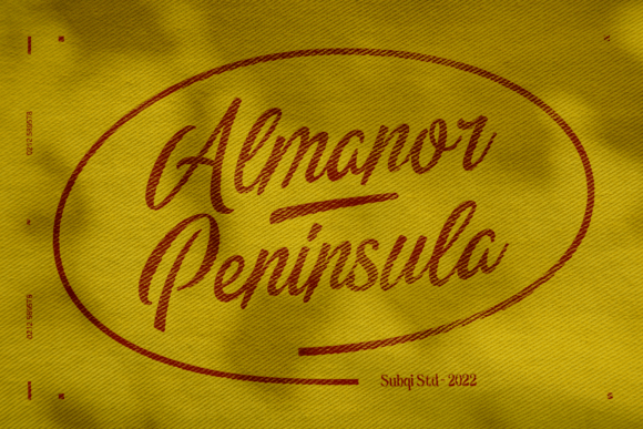 Almanor Peninsula Font - Featured Image