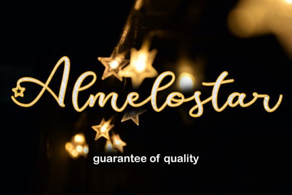 Almelostar Font - Featured Image