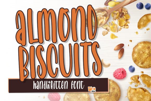 Almond Biscuits Font - Featured Image