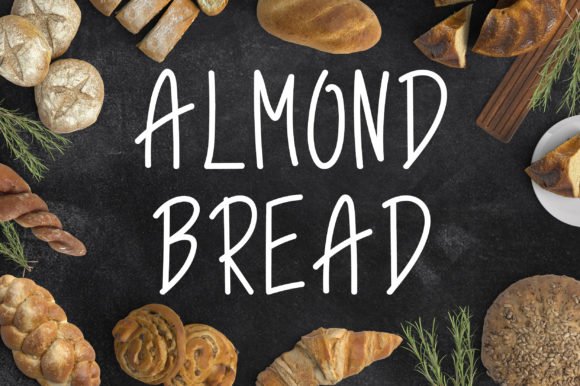 Almond Bread Font - Featured Image