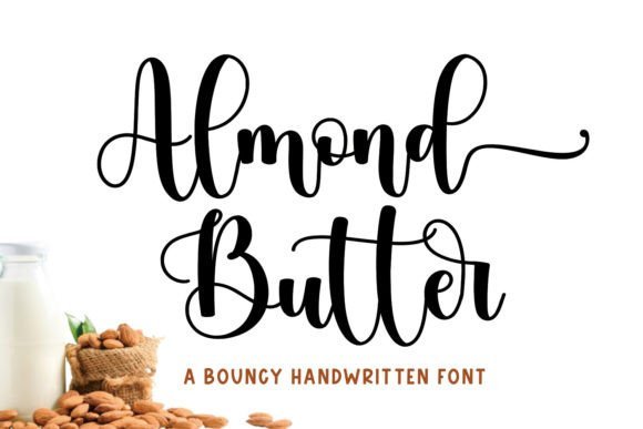 Almond Butter Font - Featured Image