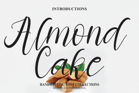 Almond Cake Font - Featured Image