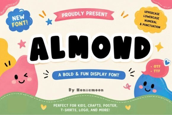 Almond Font - Featured Image
