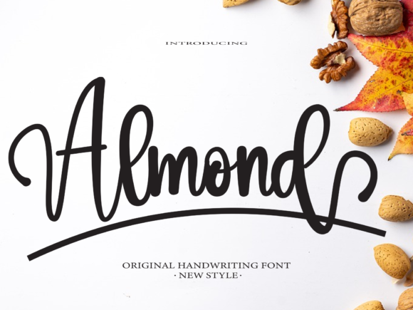 Almond Font - Featured Image