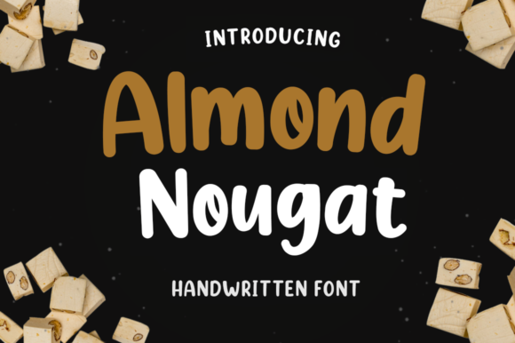 Almond Nougat Font - Featured Image