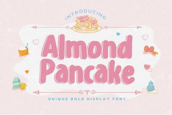 Almond Pancake Font - Featured Image