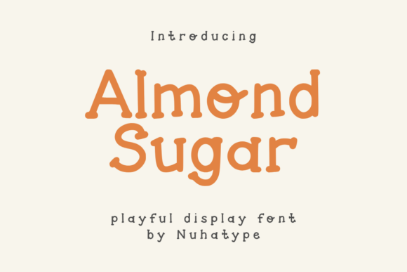 Almond Sugar Font - Featured Image