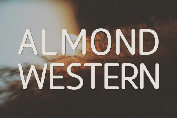 Almond Western Font - Featured Image