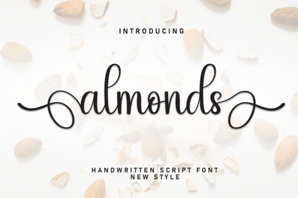 Almonds Font - Featured Image