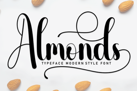 Almonds Font - Featured Image