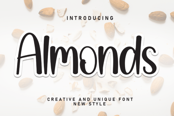 Almonds Font - Featured Image