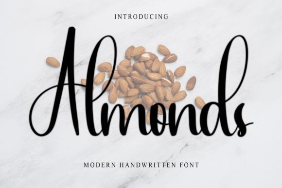 Almonds Font - Featured Image