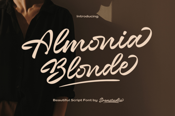 Almonia Blonde Font - Featured Image