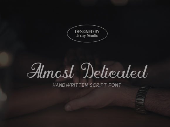 Almost Delicated Font - Featured Image