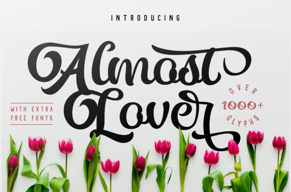 Almost Lover Font - Featured Image