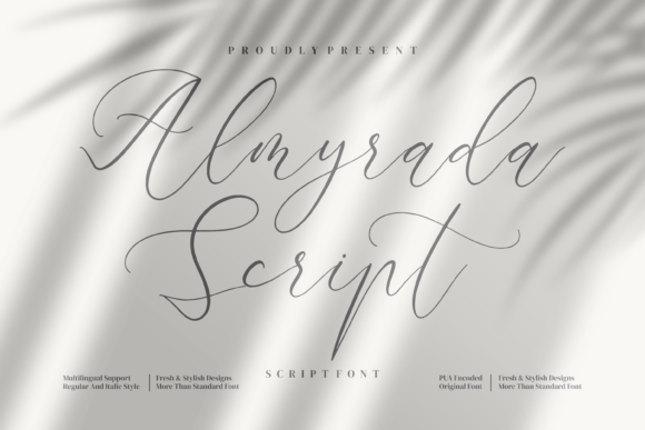 Almyrada Script Font - Featured Image