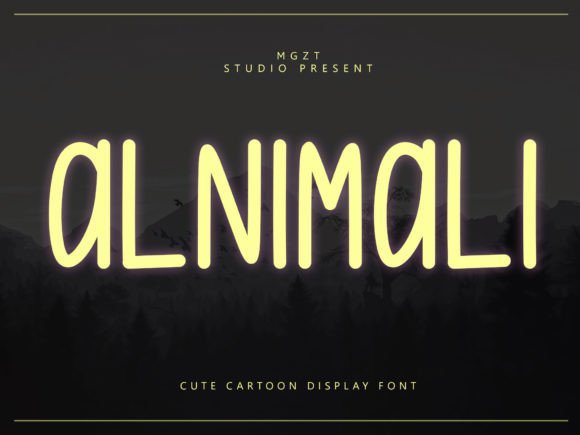 Alnimali Font - Featured Image