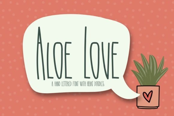 Aloe Love Font - Featured Image
