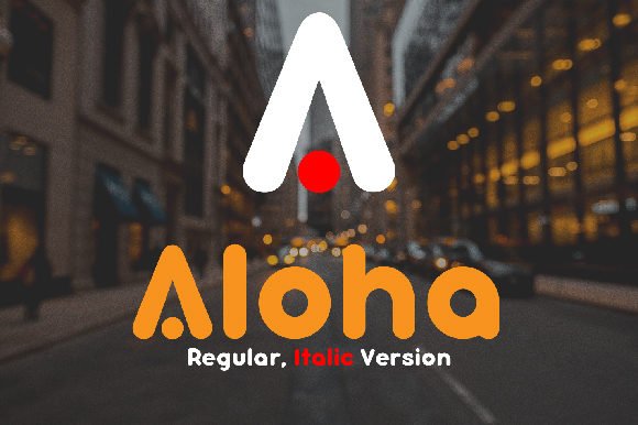 Aloha Font - Featured Image
